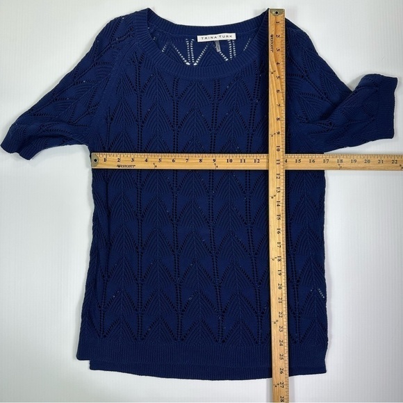 Trina Turk Top Sz 2/4  Knit - Picture 5 of 10